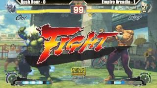 SSF4 AE 2012 Winners Final Rush Hour vs Empire Arcadia - 2 v 2 Team Battle @ Next Level