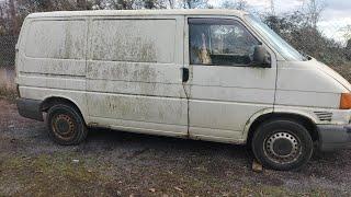 bank holiday spring clean and transporter t4 will it start after 7 years