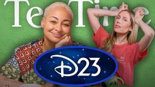 Disney D23 Recap & BEHIND THE SCENES!  |  Tea Time w/ Raven-Symoné & Miranda