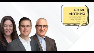 Ask Me Anything with members of CREA's Board of Directors—Episode 8