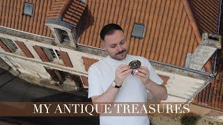 What's in my antique French writing desk | French lifestyle | how to renovate an abandoned house