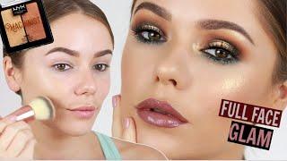 FULL FACE GLAM TUTORIAL USING NYX STEAMPUNK COLLECTION - Makeupbysanchez