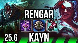 RENGAR vs KAYN (JGL) | EUW Diamond | 25.6