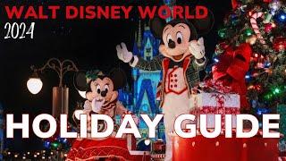 The Absolute HOLIDAY GUIDE to Disney World 2024!