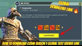 codm test server | codm season 1 test server download link | cod mobile global test server 2022 