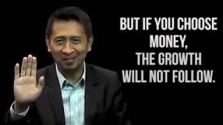 Choose GROWTH over MONEY by BO SANCHEZ (IMG)