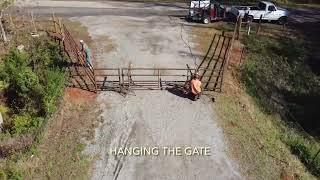 Drone Footage of custom pipe entry-way!