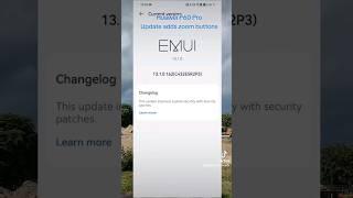 #HuaweiP60Pro Zoombuttons for video mode update