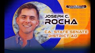 Dems 2022 on Gun Reform - JOSEPH ROCHA, Candidate, CA State Senate, District 40 - YCBB