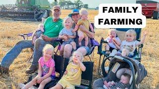 Peterson Family WHEAT HARVEST 2024 | Part 3 | FAMILY FARMING