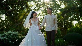 Matt & Jam - Wedding at Tagayatay Highlands | Same Day Edit