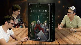 Настольная игра LIGNUM  играем в карточную колодостроительную игру!