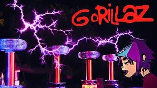 Feel Good Inc. but with TESLA COILS