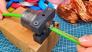 How to STRIP Copper WIRE | Top 6 DIY Stripping Devices | INCREDIBILE