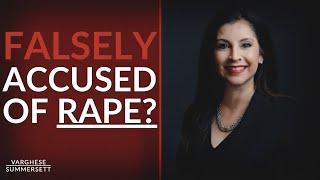 What should you do if you are falsely accused of sexual assault?