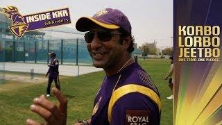 WASIM AKRAM'S BOWLING MASTERCLASS | Inside KKR Ep 14 | He's still got it!