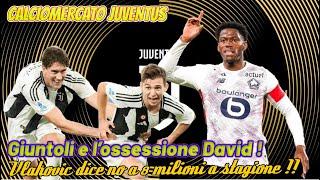 CALCIOMERCATO JUVENTUS: Giuntoli e l’ossessione David ! Vlahovic dice no a 8 milioni a stagione !!