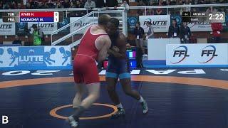 Qual. GR - 98 kg: M. NOUMONVI (FRA) df. H. AYARI (TUN), 5-0