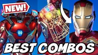 BEST COMBOS FOR *NEW* IRON MAN MK 45 SKIN! - Fortnite