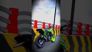 KTM DUKE 390 BLACK AND GREEN 