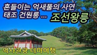 흔들리는 억새풀의 사연, 태조 건원릉-코리안오아시스(Koreanoasis) 한국역사문화유산 이미지뱅크(Korean Culture Image Bank)