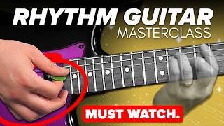 The Most Important Rhythm Guitar Lesson You'll Ever Watch Online.