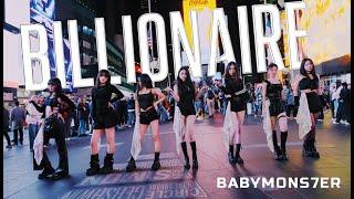 [KPOP IN PUBLIC |TIME SQUARE] BABYMONSTER -‘BILLIONAIRE’ DANCE COVER& KARAOKE CHALLENGE BY LAVENTURE