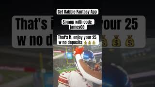 Test your luck with a free 25 just get the app and use the code James08 #christmas #betting