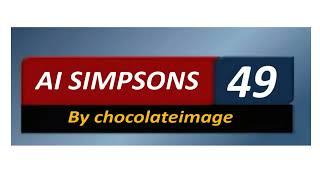 Some AI Simpsons logo stuff, reimagined in the style of HC2 Broadcasting’s Ident logos.