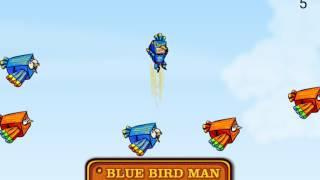 Blue Bird Man Rider - Android gameplay GamePlayTV