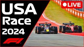 F1 LIVE - USA GP RACE - Commentary + Live Timing