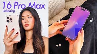 iPhone 16 Pro Max | Unboxing, Accessories + first 12 things to do!