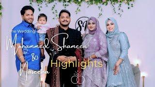 Shameem Naseeha Wedding Highlights... Vlog will be uploaded Soon..... 