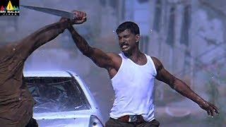 Salute Movie Scenes | Vishal Powerful Rain Fight | Telugu Movie Scenes | Sri Balaji Video