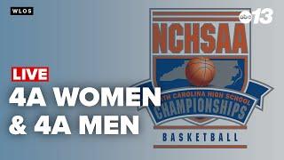 NCHSAA basketball championships (Men's and Women's 4A)