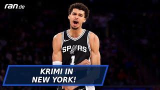 NBA-Highlights: Knicks-Star stiehlt Wemby die Show