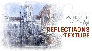 Watch This European historic house in Chernivtsi Come to Life in Watercolor!