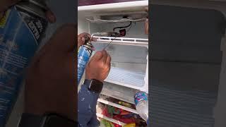 LG fridge ice chember change #india #repairservice #youtube #fridge e