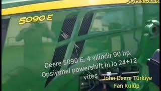 5090E John Deere - 4 Silindir 90Hp