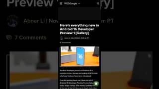 Here’s everything new in Android 16 Developer Preview 1 [Gallery]