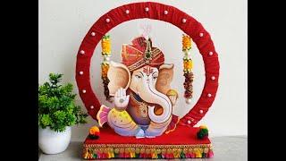 Ganesh chaturthi craft ideas | ganesh chaturthi decoration | ganesh chaturthi craft