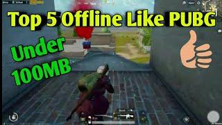 Top 5 Offline Games like Pubg | Offline Battleground Games