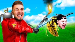 HAU die NERVIGE BIENE im BIENEN SIMULATOR!!