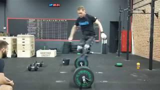Crossfit Open - 18.2 workout, Vladiimir Vdovichenko
