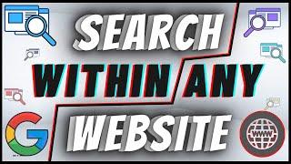 How To Search Within Any Website | Search Inside Website