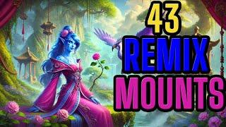 Get 43 Mounts BEFORE WoW REMIX ENDS - Mist's of Pandaria