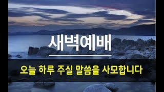 새벽예배 2025/01/06 “다른 복음!” 갈 1장    김성한 목사  (부천 임마누엘 교회)