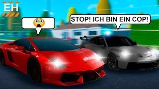 Zivil-Polizist fordert mich zum Rennen heraus (Geht Schief) Roblox