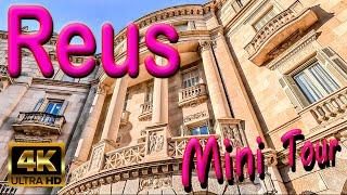 Reus, Near Salou, Spain, Walking Tour, Winter Sun, Day Trip, Gaudi's Birthplace, Vermouth, 4K