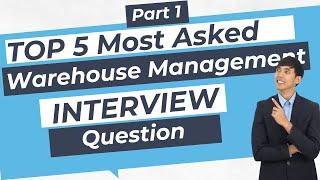 Warehouse Interview Questions and Answers | Warehouse Worker/Warehouse supervisor Interview Question